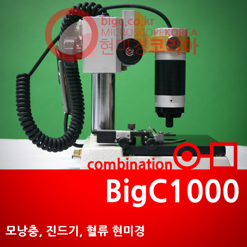 [모니터 현미경] BigC1000 / 모낭충,진드기,혈류